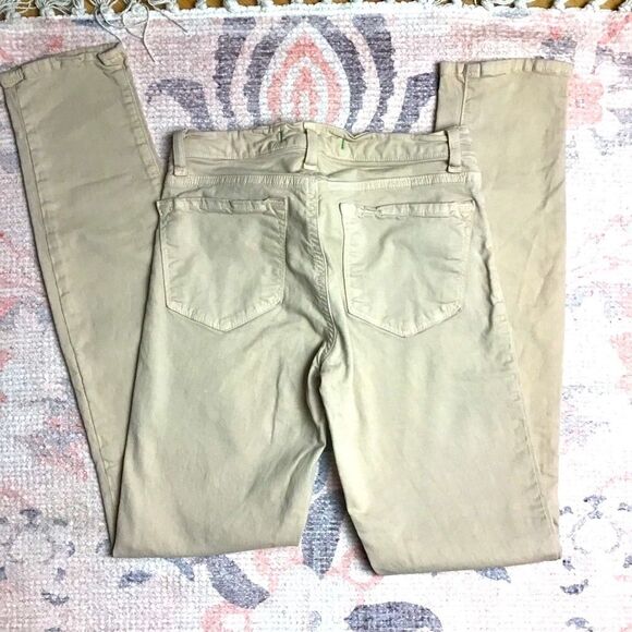 J Brand Low Rise Skinny Jeans Pants Tan Nude Size 24 - Picture 3 of 3